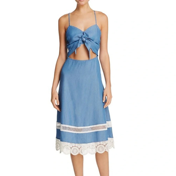 Lovers + Friends Saffron Cutout Dress Small